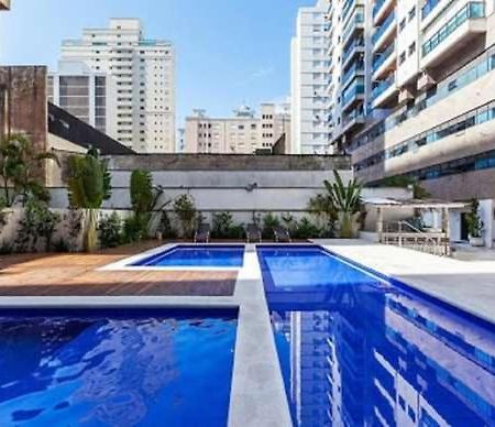 Apto Aconchegante, Bem Localizado, Churrasqueira Na Varanda, Servico De Limpeza Diaria, Servico De Praia - Pitangueiras - Guarujá Exteriör bild