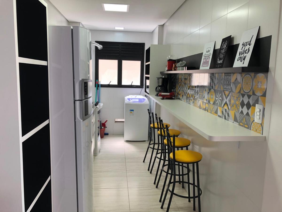 Apto Aconchegante, Bem Localizado, Churrasqueira Na Varanda, Servico De Limpeza Diaria, Servico De Praia - Pitangueiras - Guarujá Exteriör bild